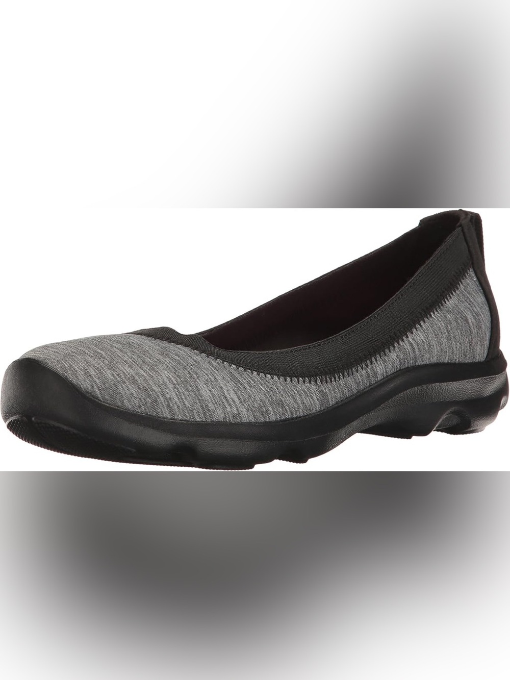 Crocs « busy Day » heathered Gray flats size 5